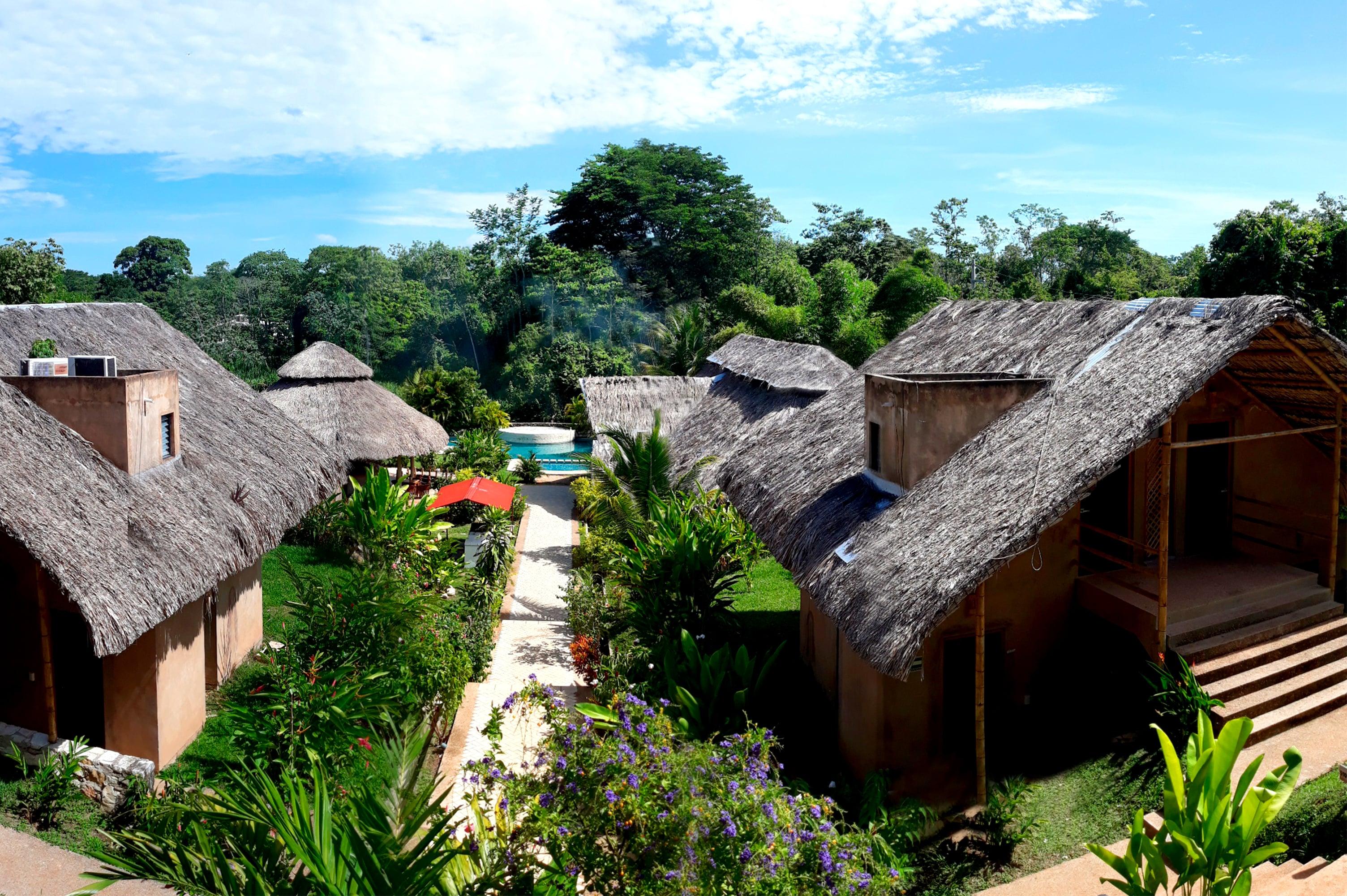 Axkan Palenque, Shows En Vivo & Gastronomia Mar Y Tierra & Travel Agency Eksteriør bilde